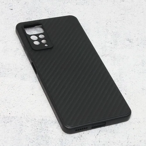 Futrola - maska Carbon fiber za Xiaomi Xiaomi Redmi 11 Pro 4G/5G/Note 12 Pro 4G crna.