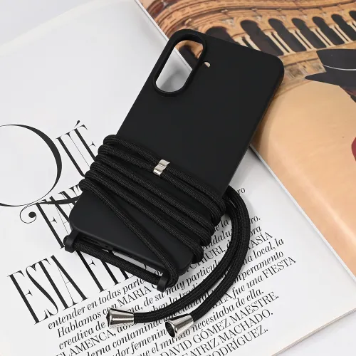 Futrola - maska Crossbody za Samsung A366 Galaxy A36 5G crna.