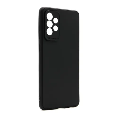 Futrola - maska Soft 3D camera za Samsung A525 Galaxy A52 4G/A526 Galaxy A52 5G/A528B Galaxy A52s 5G crna (MS).