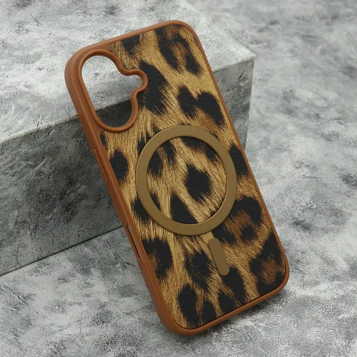 Futrola - maska ROAR STYLE MagSafe za iPhone 16 (6.1) zlatna (MS).
