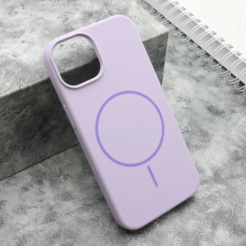Futrola - maska FLEX MagSafe za iPhone 14 (6.1) ljubicasta (MS).