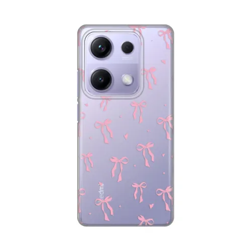 Silikonska futrola - maska print Skin za Xiaomi Redmi Note 14S Cute Bow.