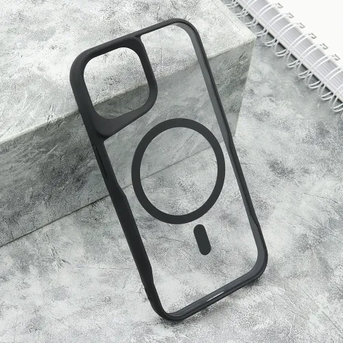 Futrola - maska GRIP GUARD MagSafe za iPhone 15 (6.1) crna (MS).