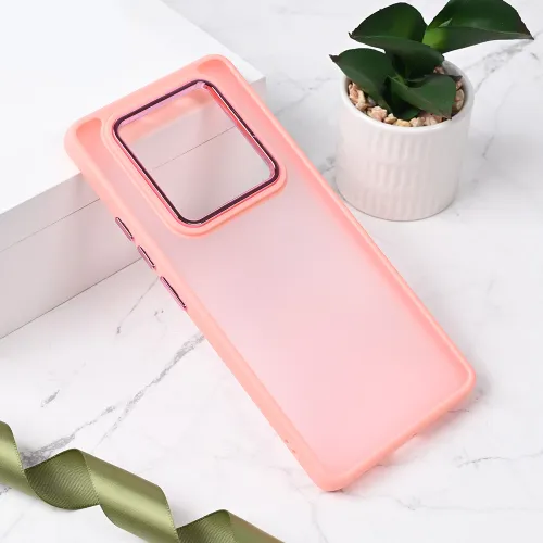 Futrola - maska Shining Camera za Xiaomi Redmi Note 14 Pro 4G roze.