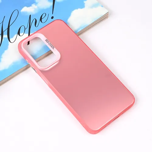 Futrola - maska Clear za Samsung A266 Galaxy A26 5G roze.