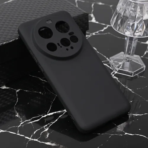 Silikonska futrola - maska Ultra Thin za Xiaomi 15 Ultra mat crna.