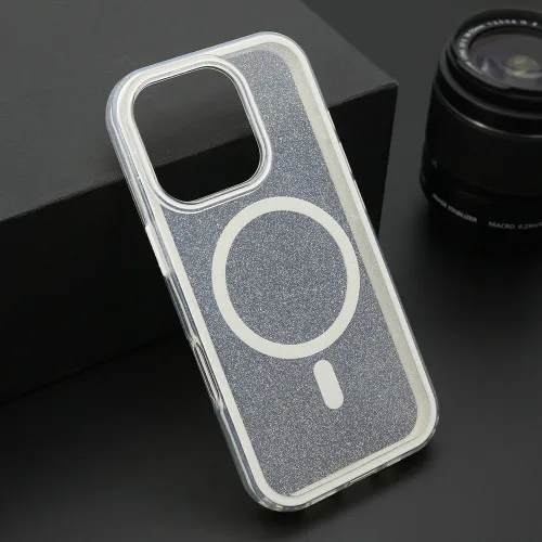 Futrola - maska CRYSTAL MagSafe za iPhone 16 Pro (6.3) bela (MS).
