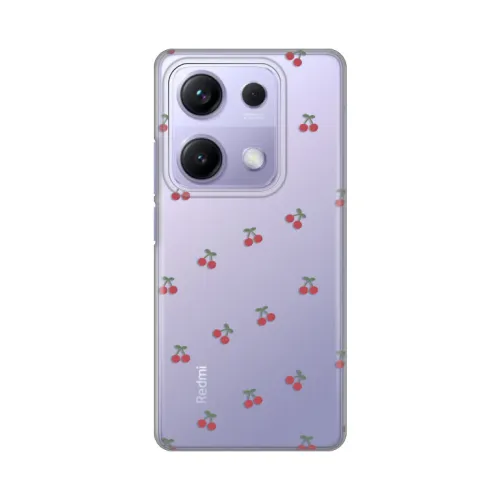 Silikonska futrola - maska print Skin za Xiaomi Redmi Note 14s Little Cherry.
