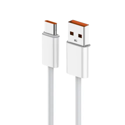 USB Data kabl Pluginn fast 25W USB na Type C beli 1m.