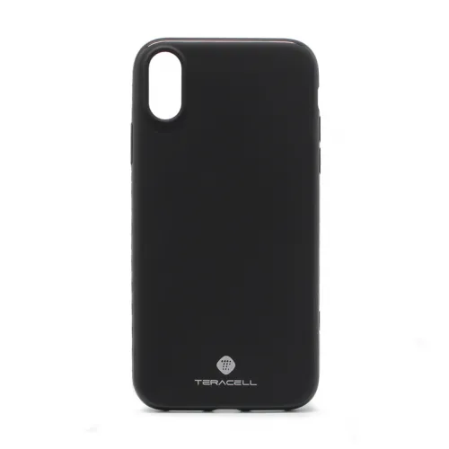 Futrola - maska Teracell Giulietta za iPhone XS Max crna.