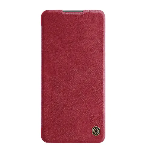 Futrola - maska Nillkin Qin za Xiaomi Redmi Note 11T 5G/Poco M4 Pro 5G crvena.