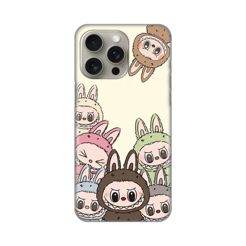Silikonska futrola - maska print za iPhone 15 Pro 6.1 La Bubu.