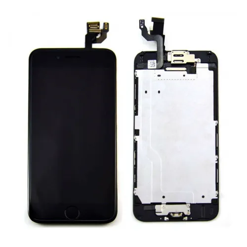 LCD ekran / displej za iPhone 6G sa touchscreen crni OEM foxconn/staklo CHA+HOME dugme+zvucnik+prednja kamera.