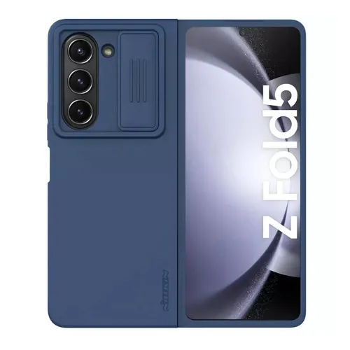 Futrola - maska Nillkin Cam Shield Silky za Samsung F946 Galaxy Z Fold 5 5G plava (MS).