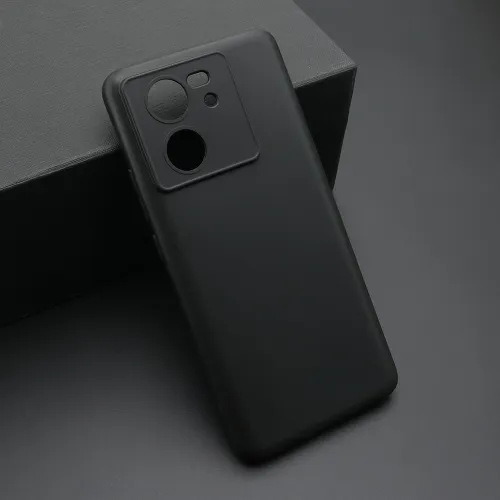 Futrola - maska ultra tanki KOLOR za Xiaomi 13T/13T pro crna (MS).