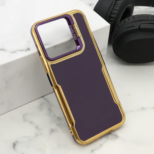 Futrola - maska GOLD LUXE za Huawei Honor X8b ljubicasta (MS).