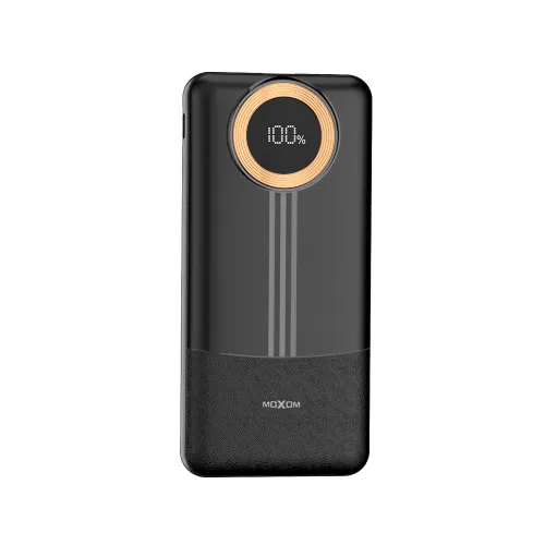 Power Bank prenosiva baterija Moxom MX-PB138 brzo punjenje QC22.5W+ PD20W 10000mAh 2.4A crni (MS).