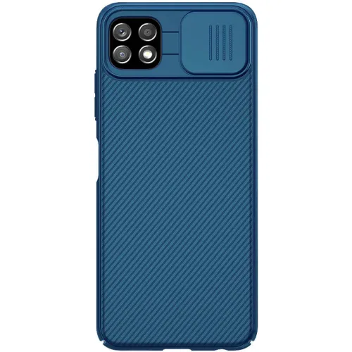 Futrola - maska Nillkin CamShield za Samsung A226 Galaxy A22 5G plava.