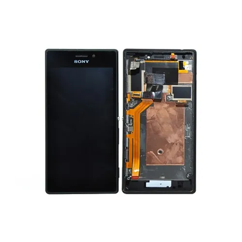 LCD ekran / displej za Sony Xperia M2/D2303/D2305+touch screen+frame crni.