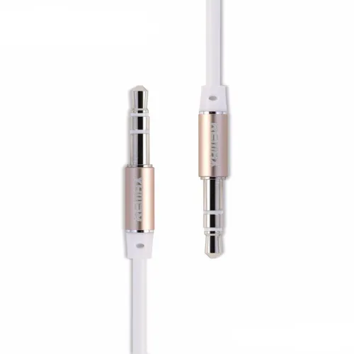 Audio kabl Remax RM-L100 Aux 3.5mm beli 1m.