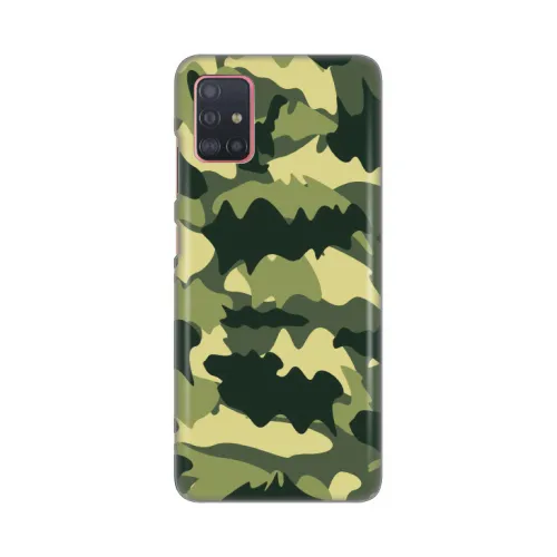 Silikonska futrola - maska print Skin za Samsung A515F Galaxy A51 Army.