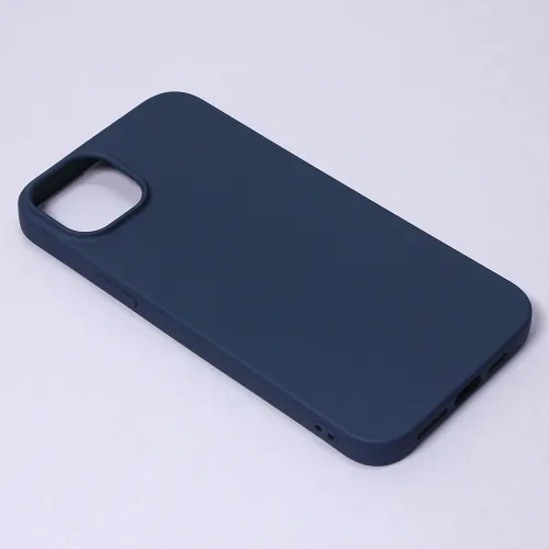 Futrola - maska Teracell Giulietta za iPhone 14 Plus 6.7 mat tamno plava.
