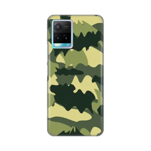 Silikonska futrola - maska print Skin za Vivo Y21/Y21s/Y33s Army.