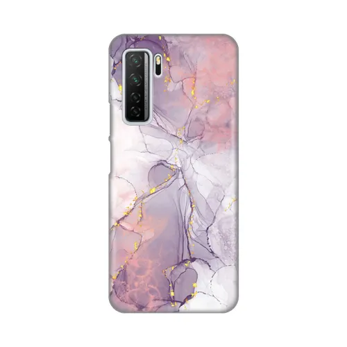 Silikonska futrola - maska print za Huawei P40 Lite Pink Marble.