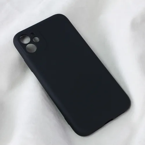 Futrola - maska Teracell Soft Velvet za iPhone 11 6.1 crna.