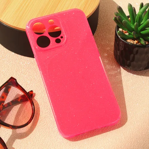 Futrola - maska Sparkle Dust za iPhone 13 Pro 6.1 pink.