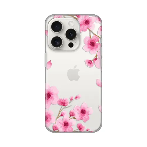 Silikonska futrola - maska print Skin za iPhone 15 Pro 6.1 Rose flowers.