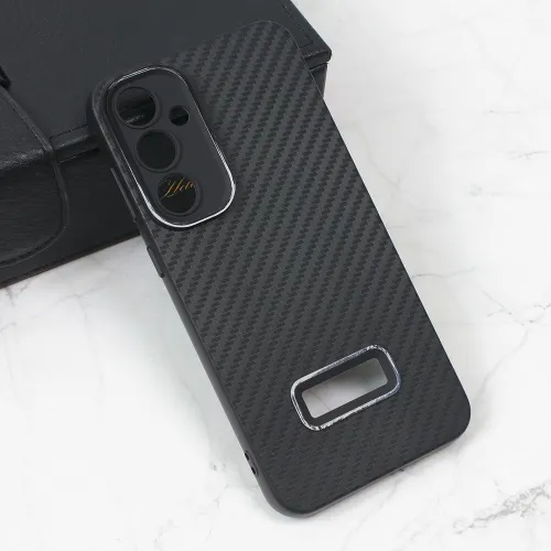 Futrola - maska Carbon Stripe za Samsung S711 Galaxy S23 FE crna.