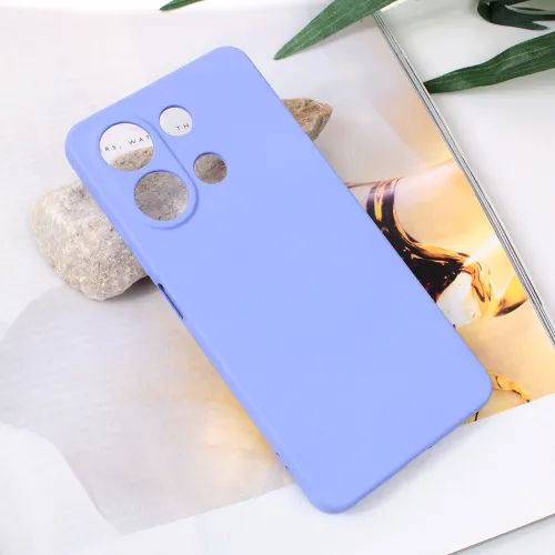 Futrola - maska Teracell Soft Velvet za Xiaomi Redmi Note 13 4G (EU) ljubicasta.