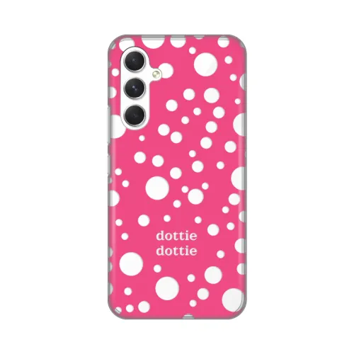 Silikonska futrola - maska print Skin za Samsung A546B Galaxy A54 5G Dottie Dottie Pink.