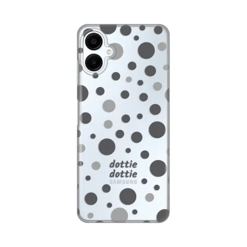 Silikonska futrola - maska print Skin za Samsung A065F Galaxy A06 Dottie Dottie Gray.
