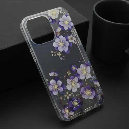 Futrola - maska FLOWER za iPhone 14 Pro Max (6.7) DZF7 (MS).