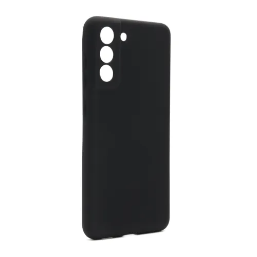 Futrola - maska GENTLE COLOR za Samsung G990 Galaxy S21 FE crna (MS).
