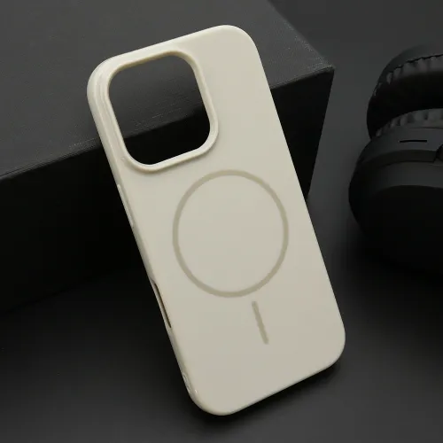Futrola - maska JELLY MagSafe za iPhone 16 Pro (6.3) titanijum (MS).