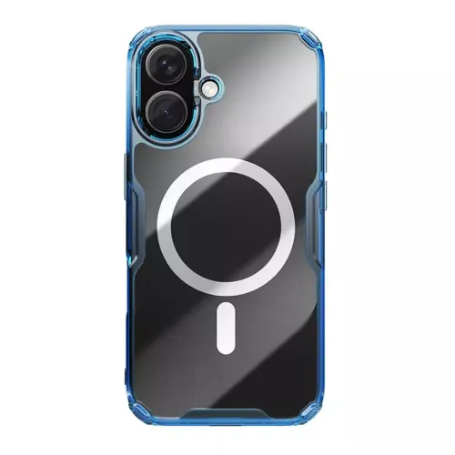 Futrola - maska NILLKIN Nature Pro Magnetic za iPhone 16 (6.1) plava (MS).