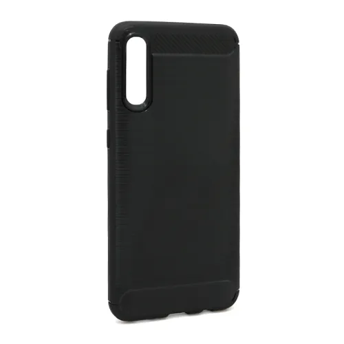 Silikonska futrola - maska BRUSHED za Samsung A505 Galaxy A50/A307 Galaxy A30s/A507 Galaxy A50s crna (MS).