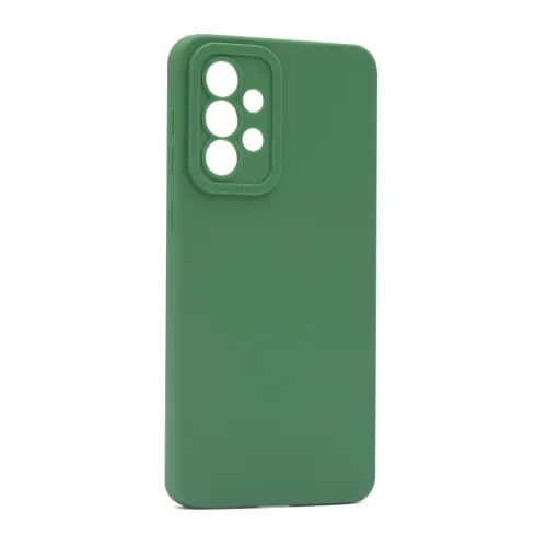 Silikonska futrola - maska Pro Camera za Samsung A525 Galaxy A52 4G/A526 Galaxy A52 5G/A528B Galaxy A52s 5G tamno zelena (MS).