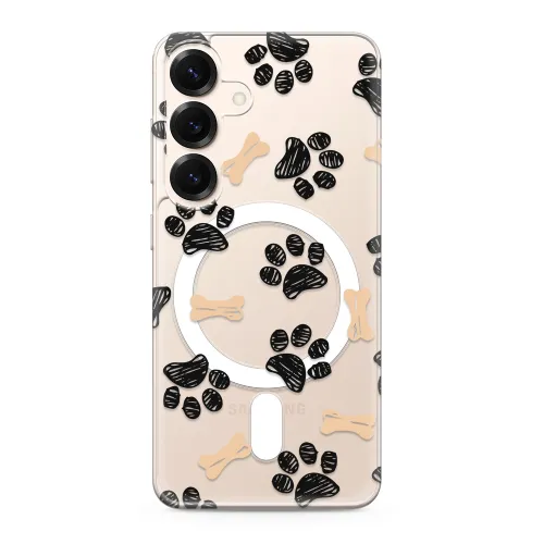 Futrola - maska silikonska print MagSafe za Samsung S931 Galaxy S25 5G puppy (MS).
