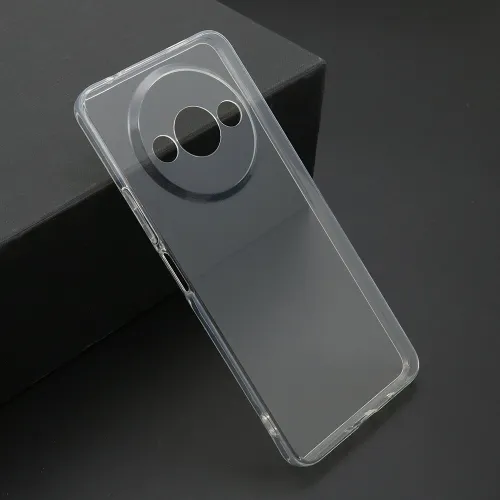 Futrola - maska ultra tanki PROTECT silikon za Xiaomi Redmi A3/A3x providna (bela) (MS).