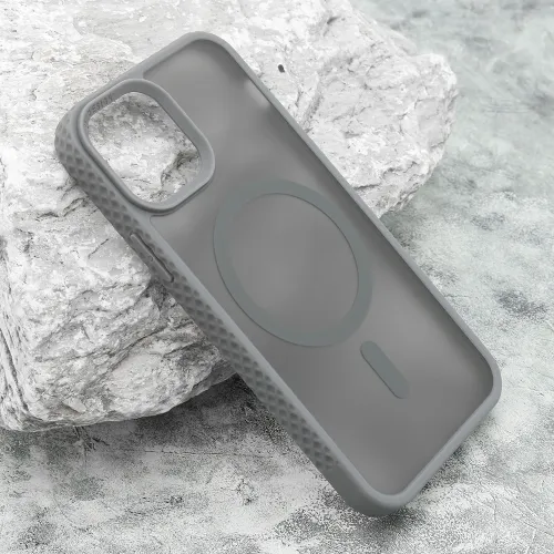 Futrola - maska RUGGED MagSafe za iPhone 12 (6.1)/12 Pro (6.1) siva (MS).