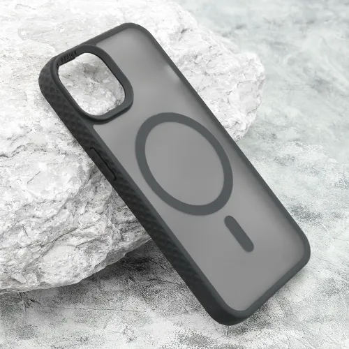 Futrola - maska RUGGED MagSafe za iPhone 13 (6.1)/14 (6.1) crna (MS).