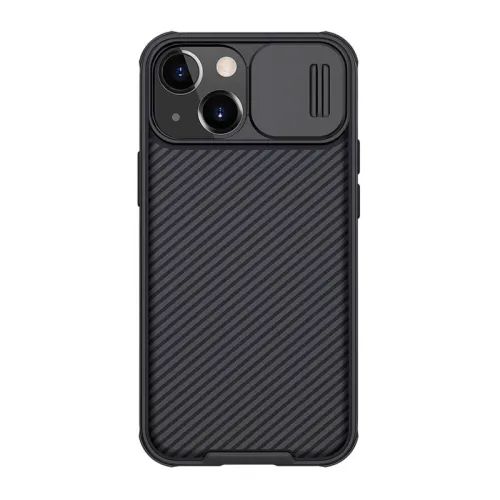Futrola - maska Nillkin Cam Shield Pro za iPhone 14 (6.1) crna (MS).