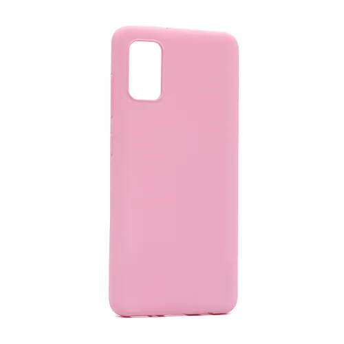 Futrola - maska GENTLE COLOR za Samsung A415F Galaxy A41 roze (MS).