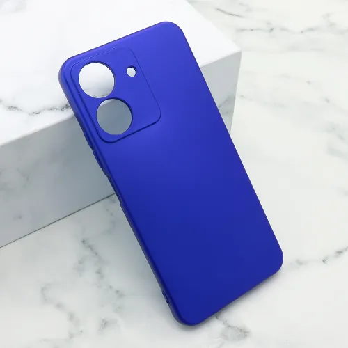 Futrola - maska Soft Silicone za Xiaomi Redmi 13C/Poco C65 pro plava (MS).