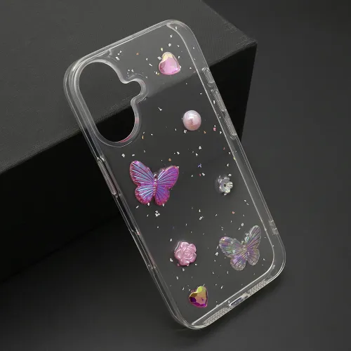 Futrola - maska STICKER za iPhone 16 (6.1) DZ01 (MS).