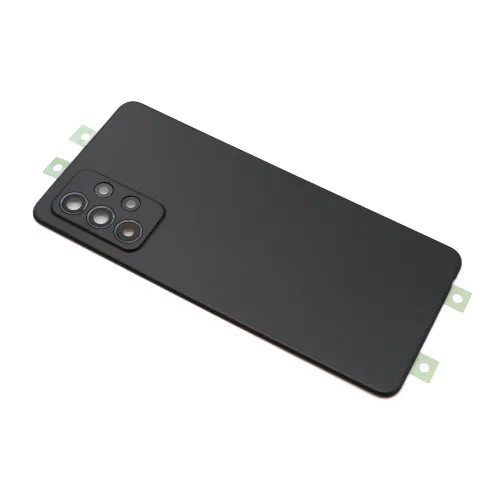 Poklopac baterije za Samsung A525F Galaxy A52 + staklo kamere black (NO LOGO) (MS).